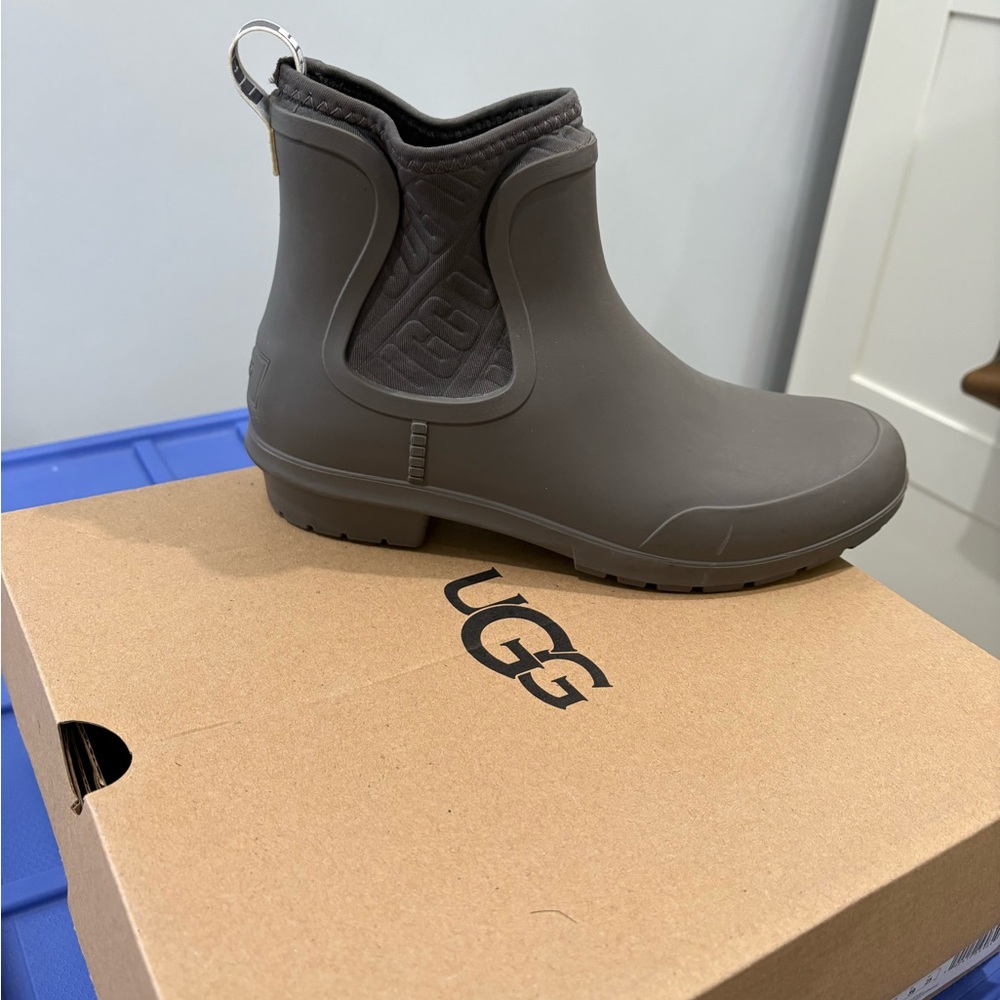 UGG Gray Ankle Boots